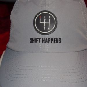 Hagerty ballcap  with "shift happens" logo